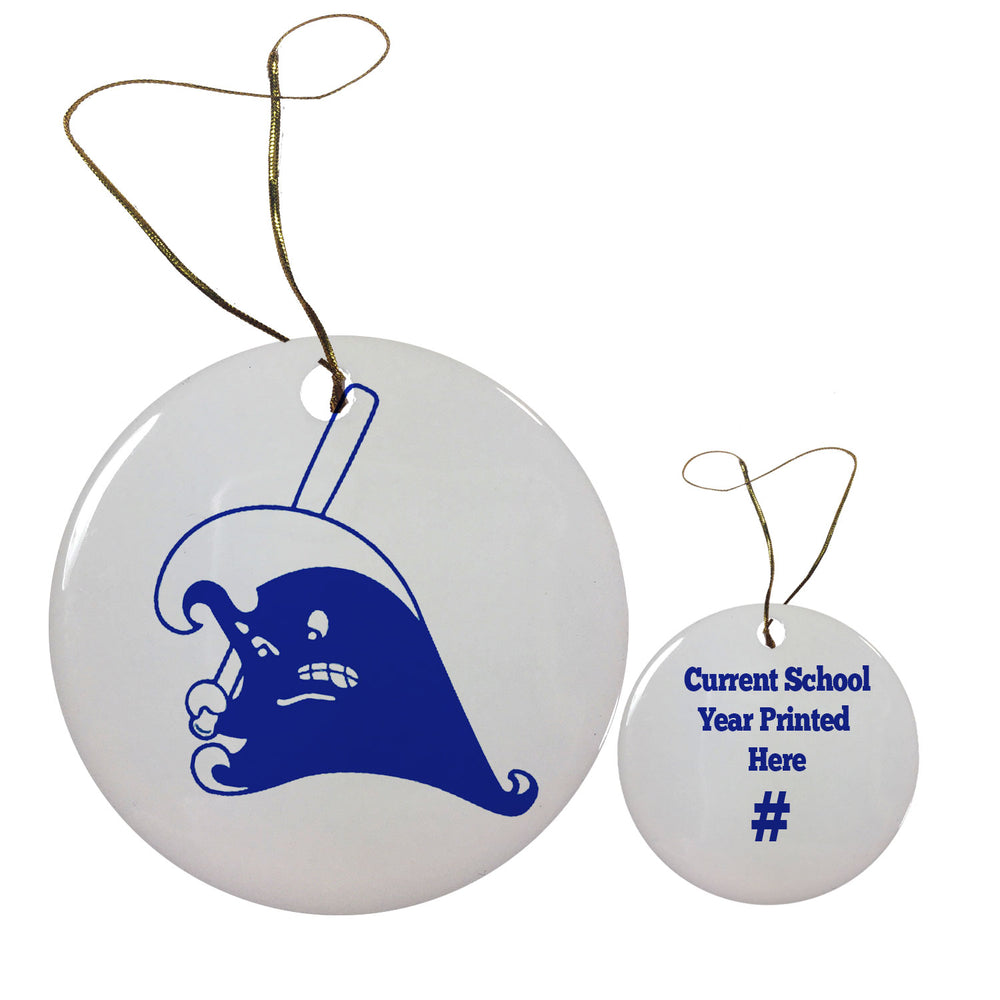 Darien Baseball Holiday Ornament