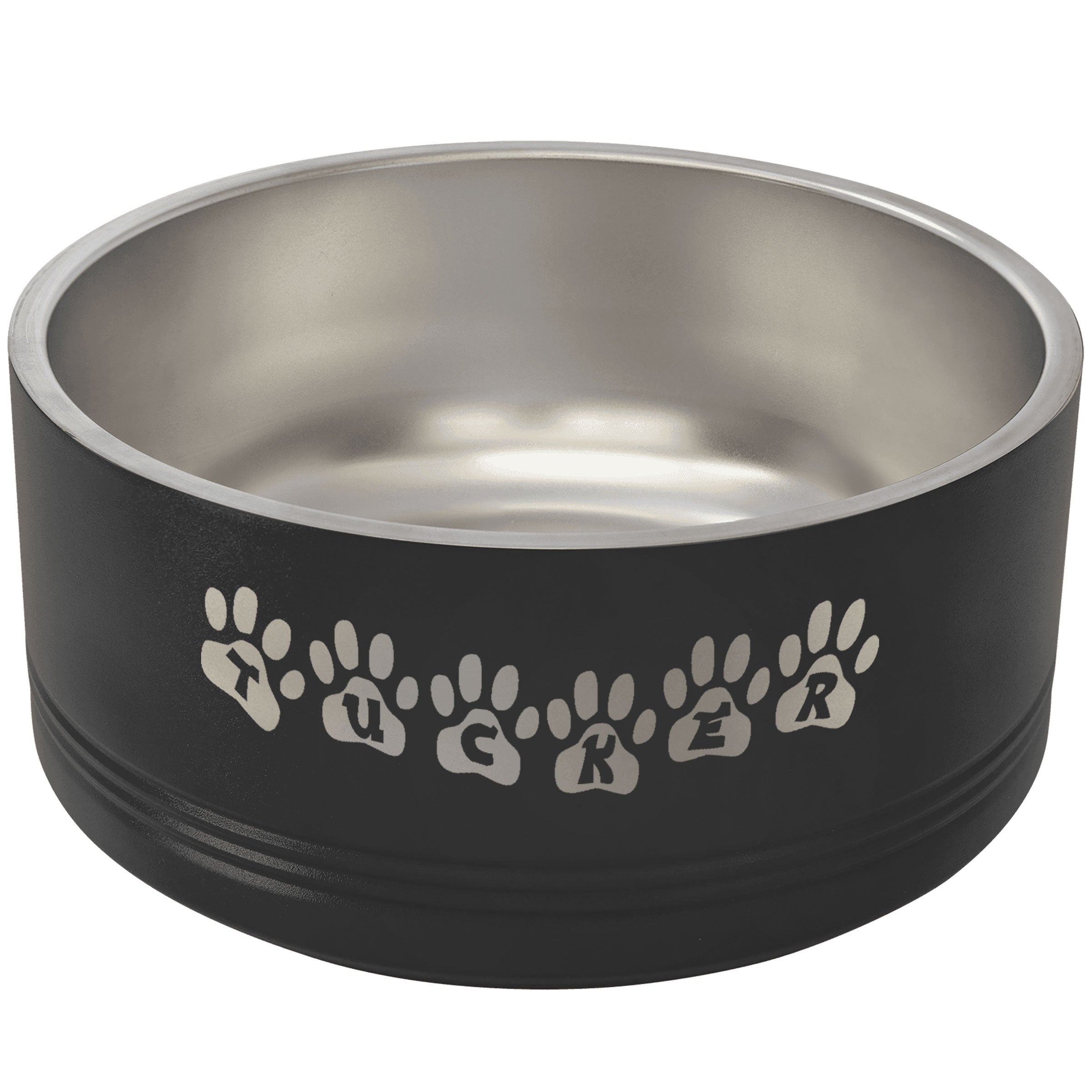 Polar Camel Laser Engraved Pet Bowl - Medium