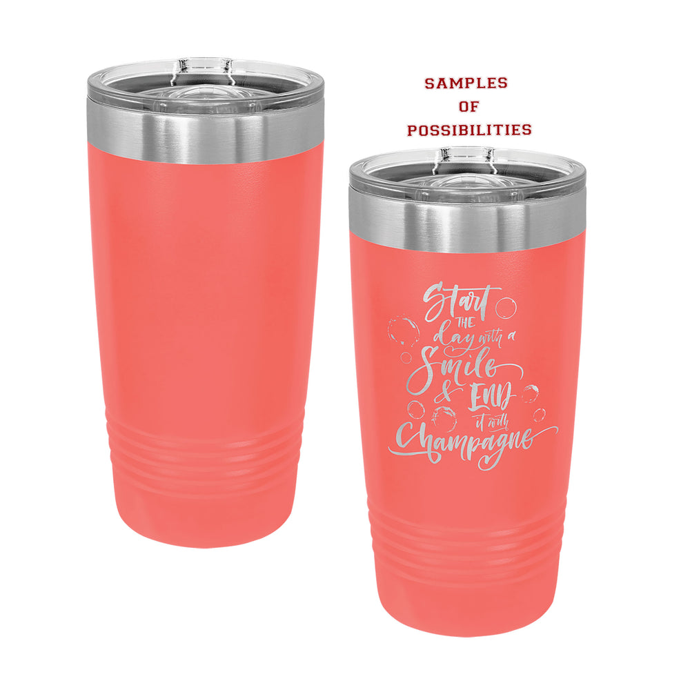 Laser Engraved Polar Camel Tumbler 20oz.