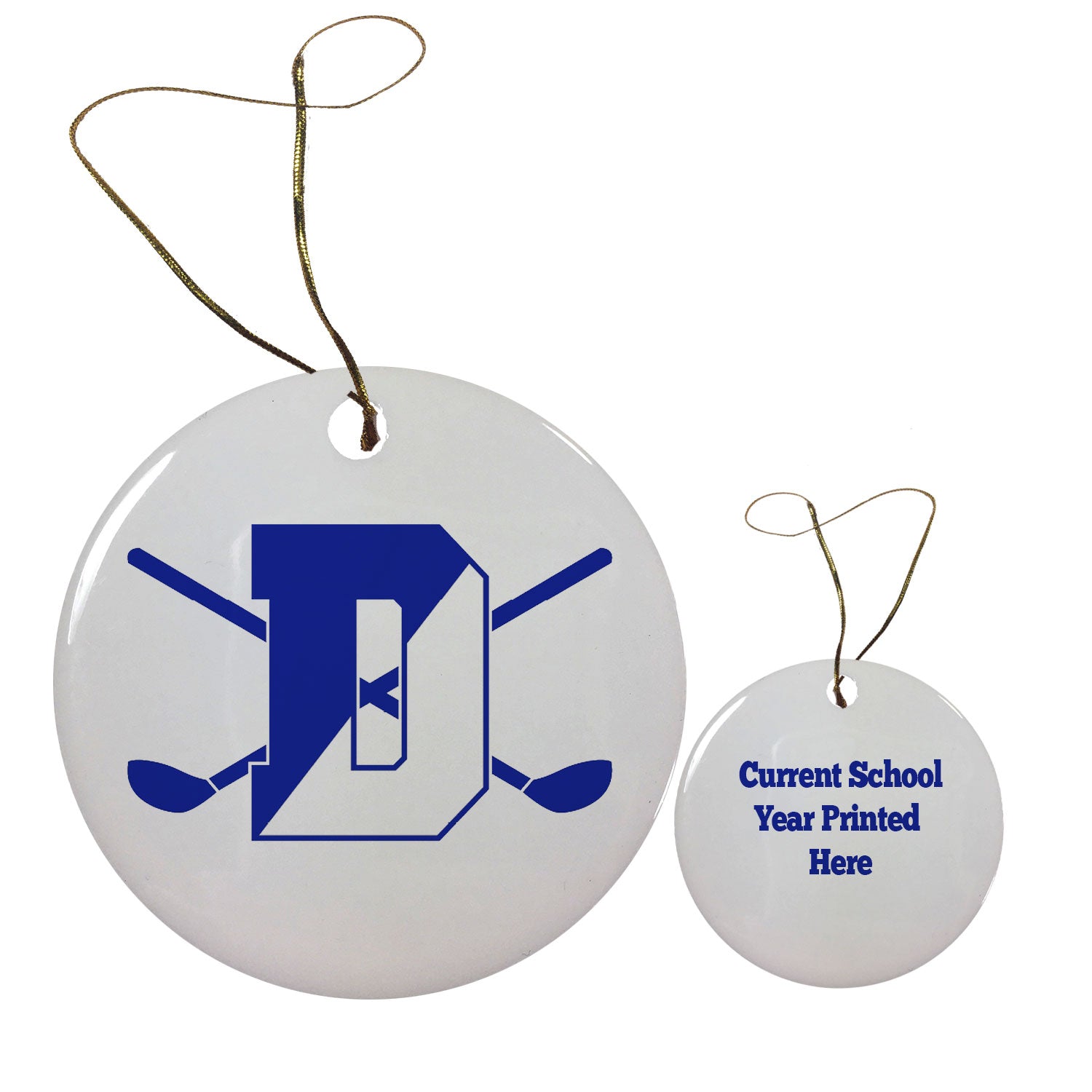 Darien Golf Holiday Ornament