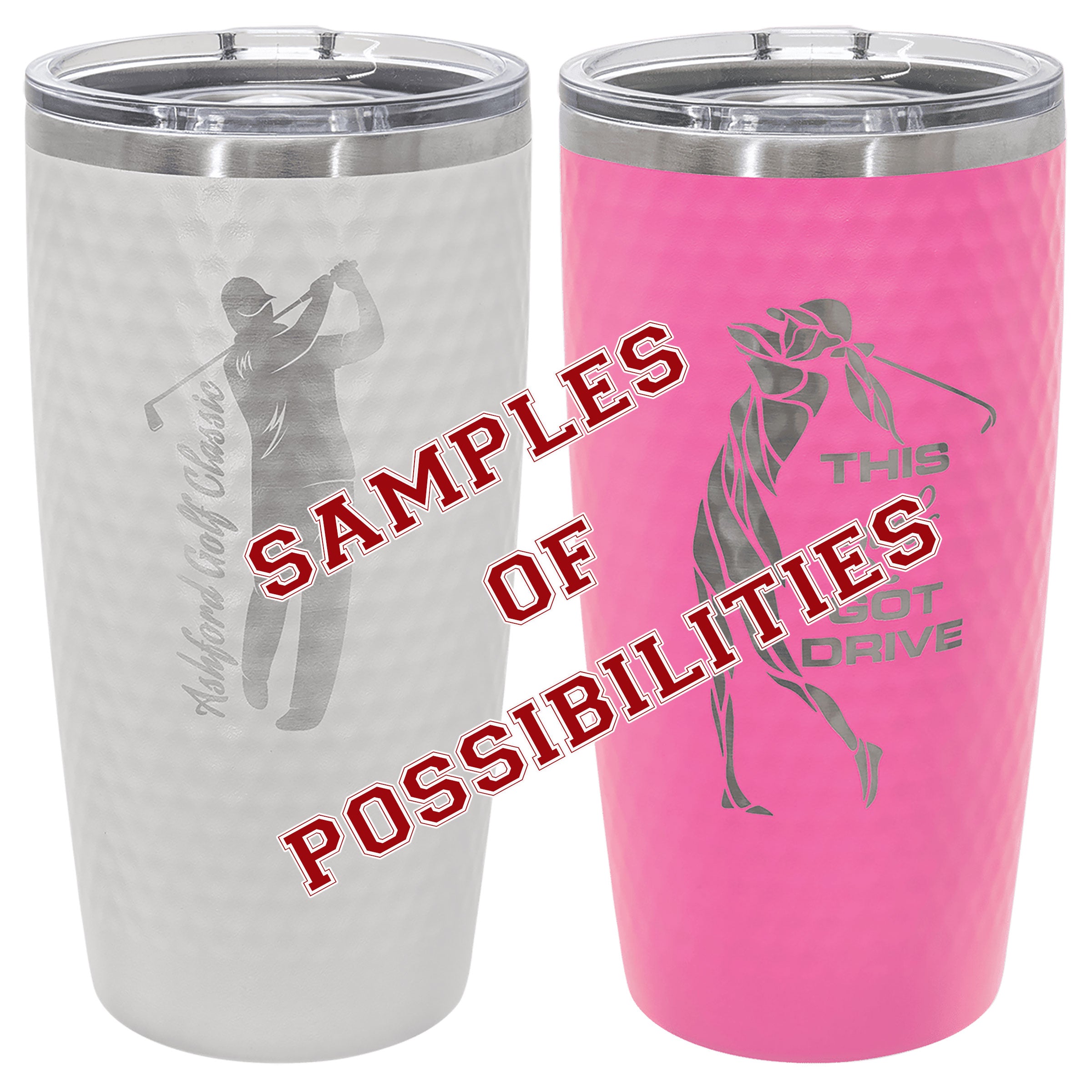 Golf Dimpled Tumbler 20oz.