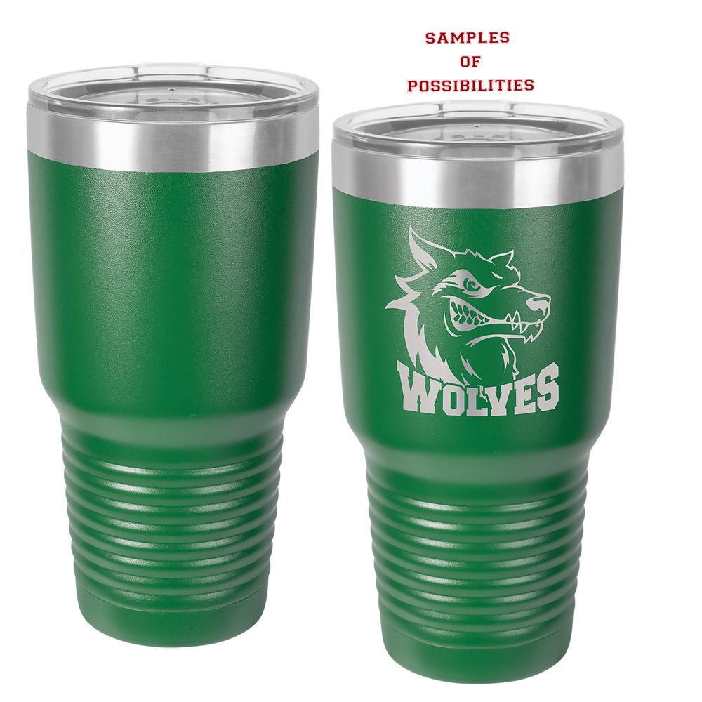 Laser Engraved Polar Camel Tumbler 30oz.