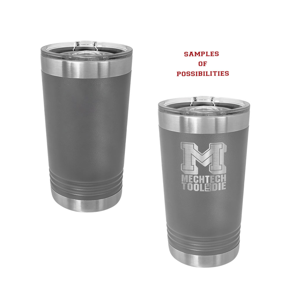 Laser Engraved Polar Camel Pint 16oz.