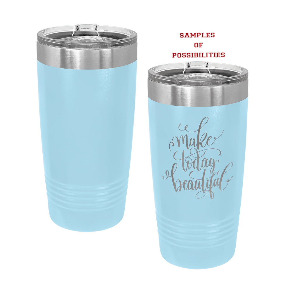Laser Engraved Polar Camel Tumbler 20oz.