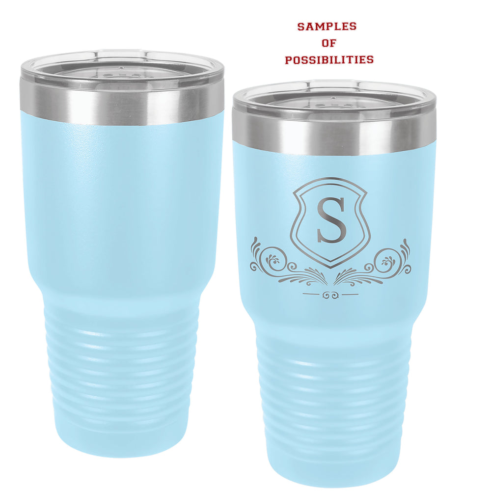 Laser Engraved Polar Camel Tumbler 30oz.
