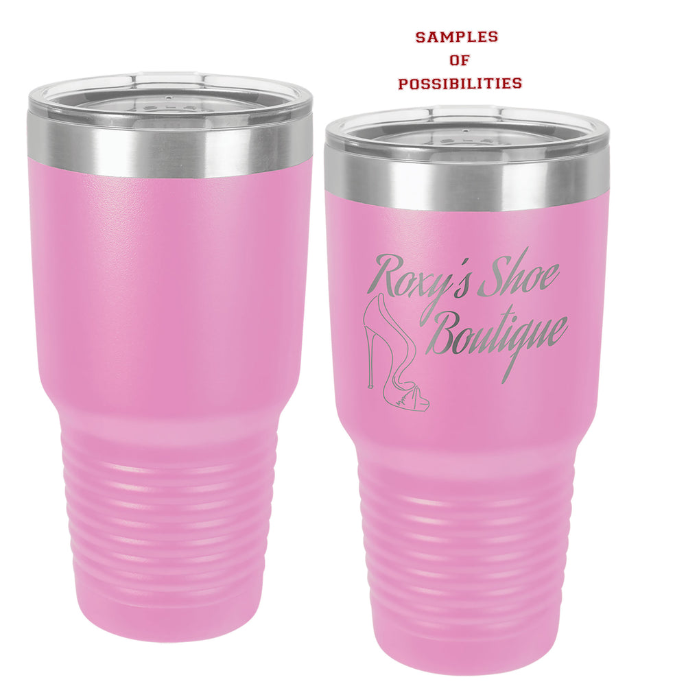 Laser Engraved Polar Camel Tumbler 30oz.