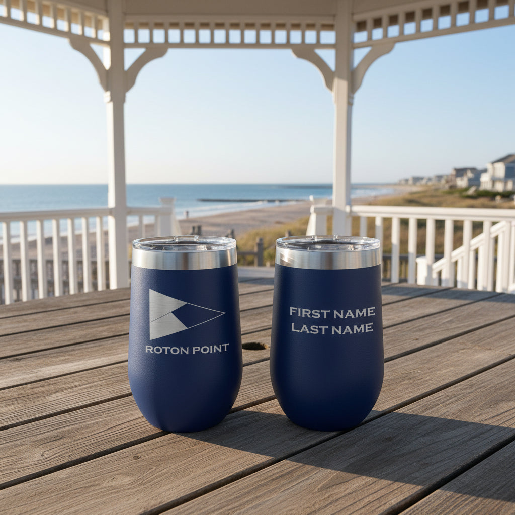 Stemless Wine Tumbler 16 oz - RP Burgee