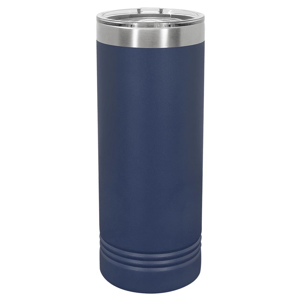 Laser Engraved Tall Skinny Tumbler 22oz.