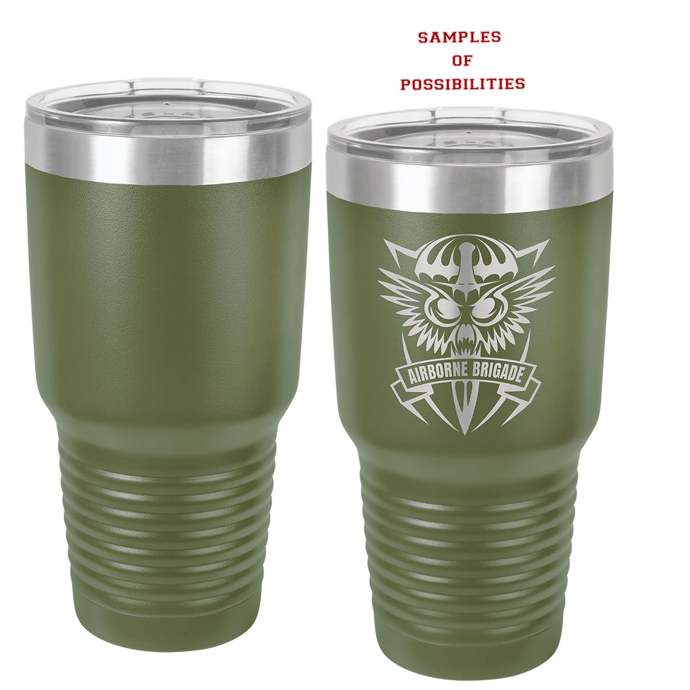 Laser Engraved Polar Camel Tumbler 30oz.