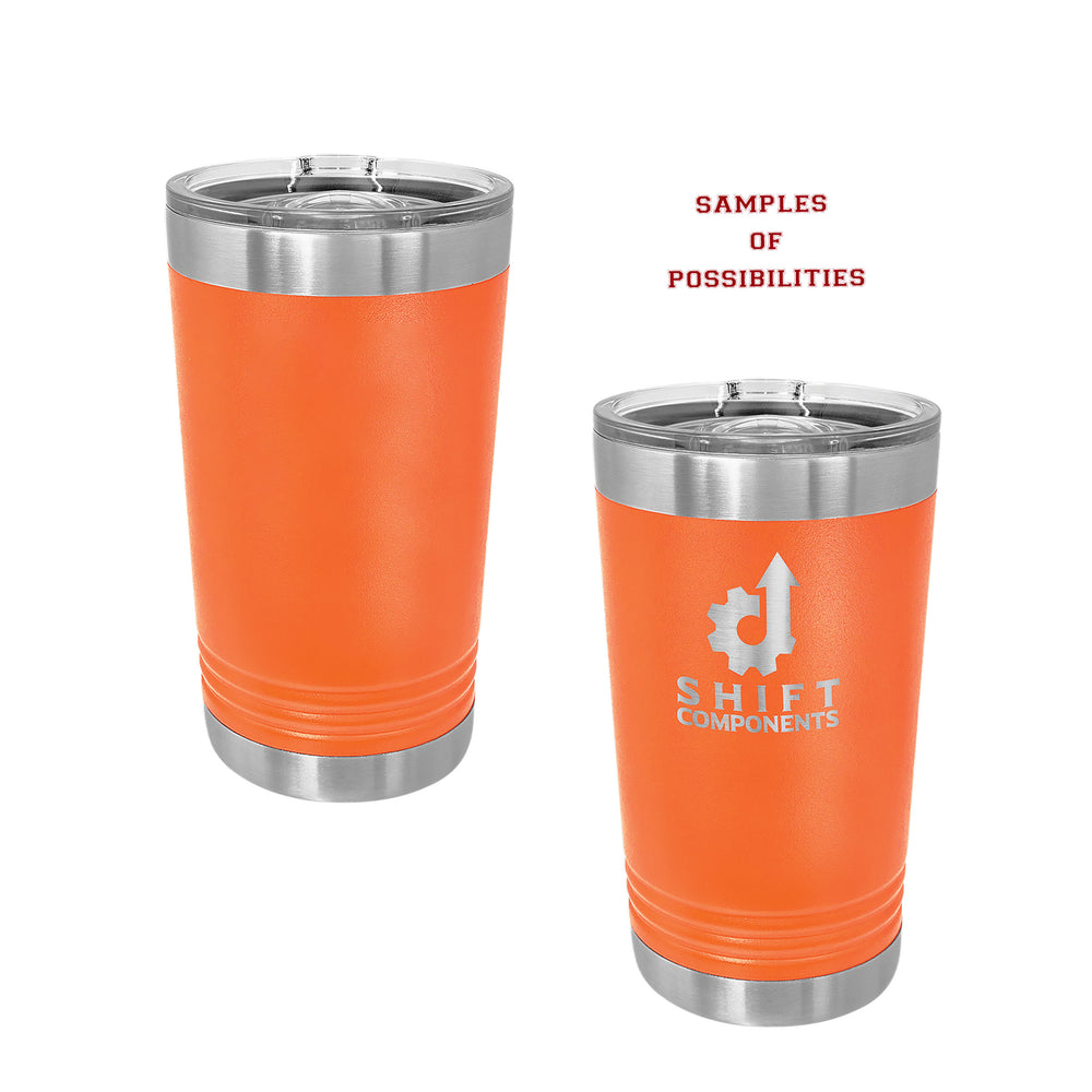 Laser Engraved Polar Camel Pint 16oz.