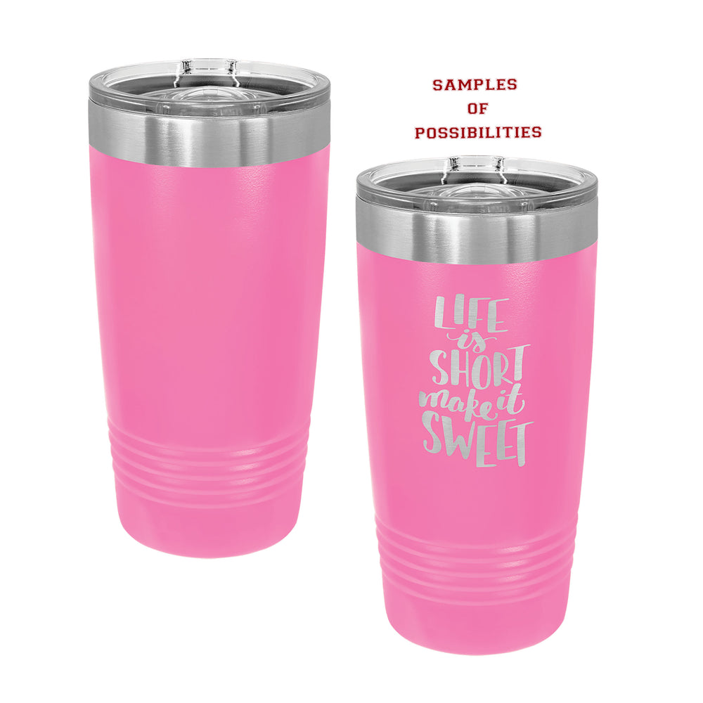 Laser Engraved Polar Camel Tumbler 20oz.