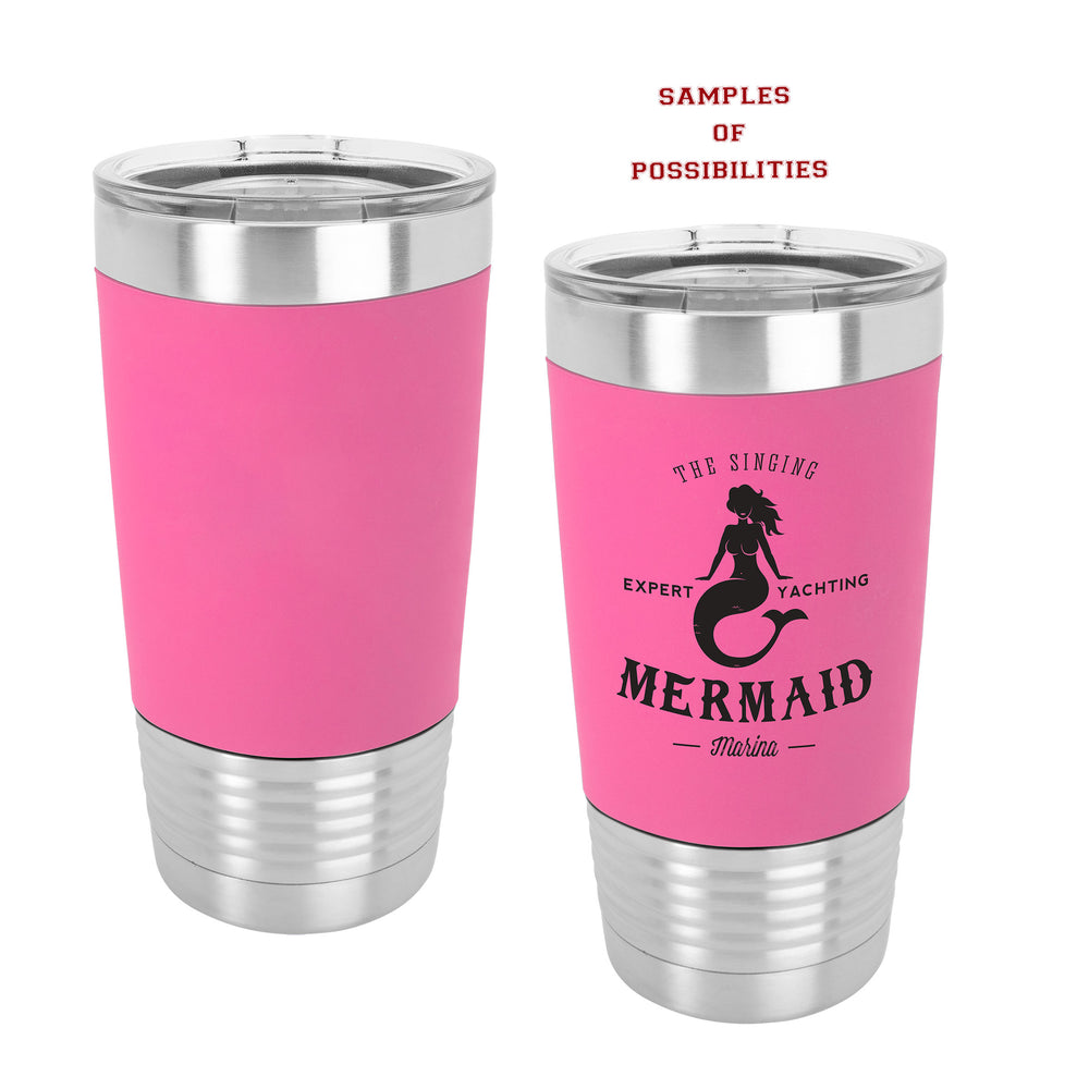Silicone Wrapped Tumbler 20oz.