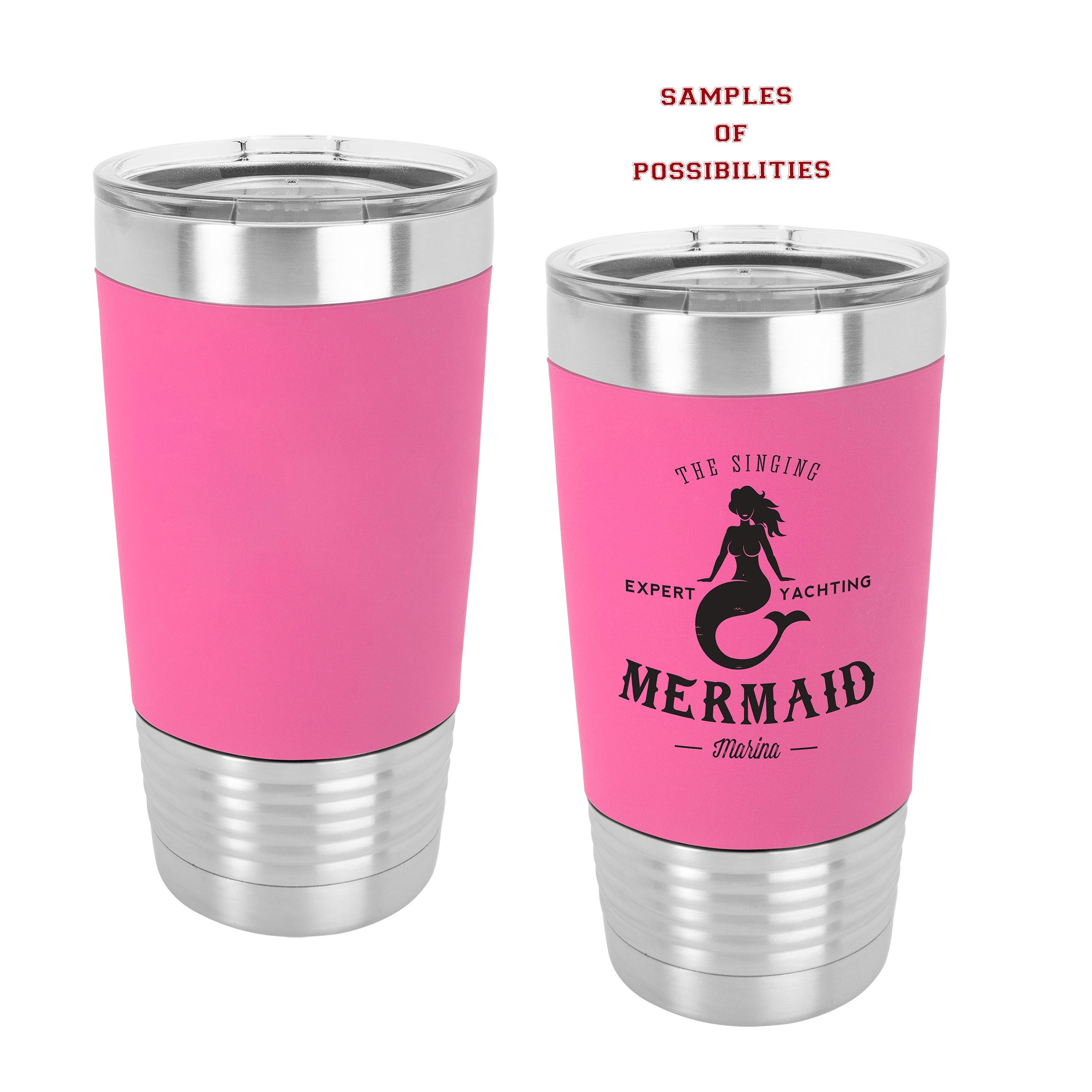 Silicone Wrapped Tumbler 20oz.