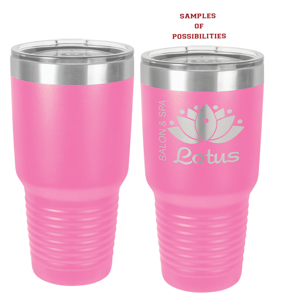 Laser Engraved Polar Camel Tumbler 30oz.