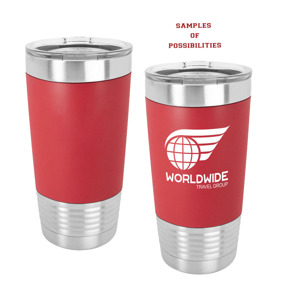 Silicone Wrapped Tumbler 20oz.