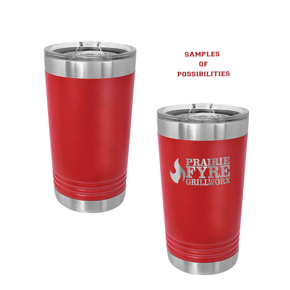 Laser Engraved Polar Camel Pint 16oz.