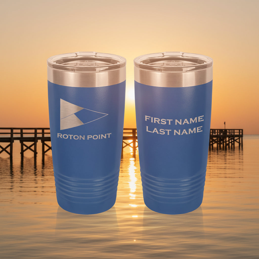 RP Laser Engraved Burgee Tumbler 20oz
