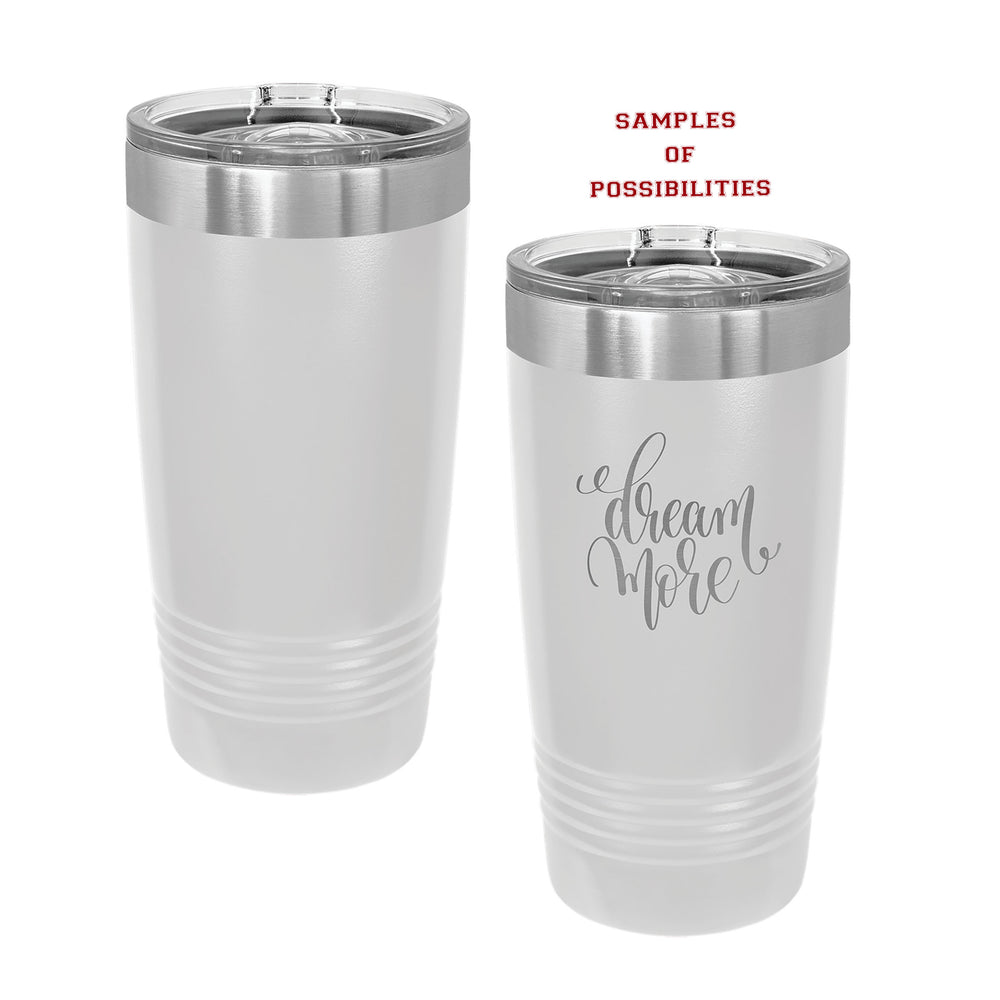 Laser Engraved Polar Camel Tumbler 20oz.