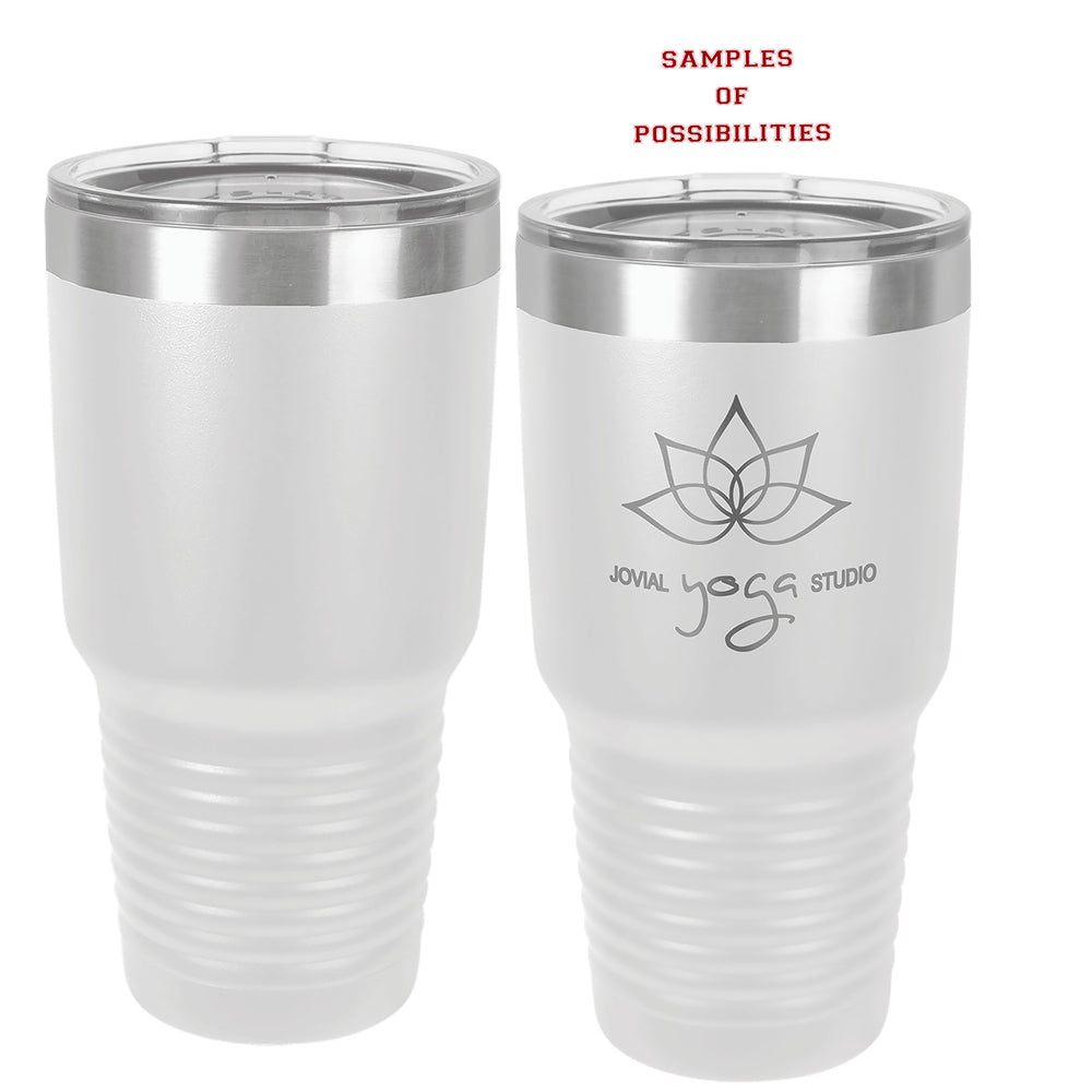 Laser Engraved Polar Camel Tumbler 30oz.