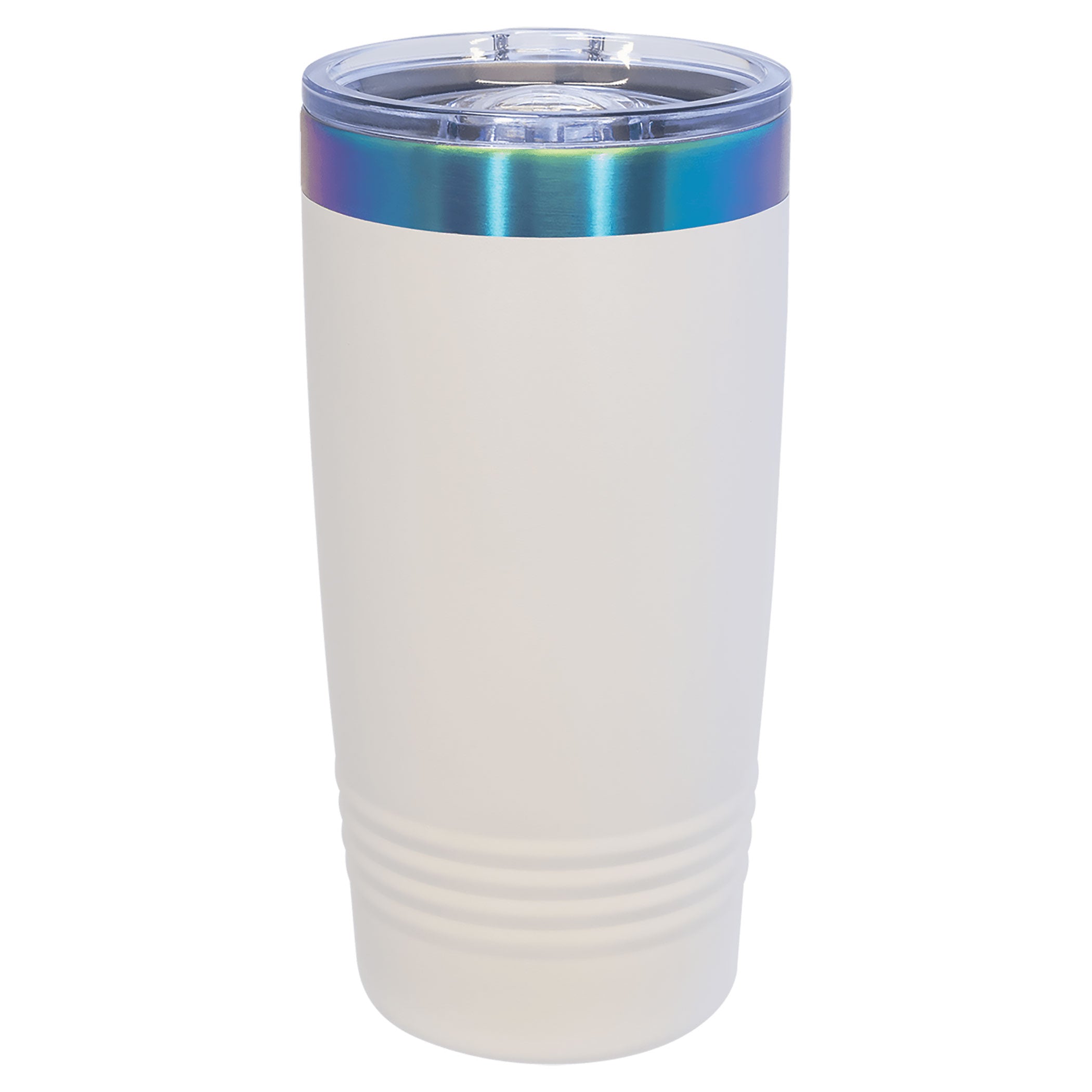 White Prism Engraved Tumbler 20oz