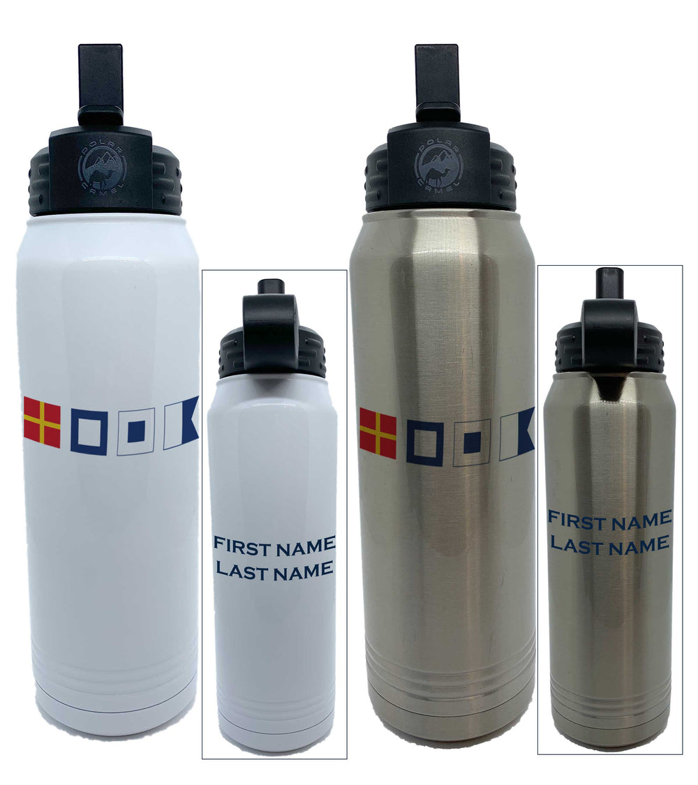 Polar Camel Large Water Bottle with Straw - Three Designs