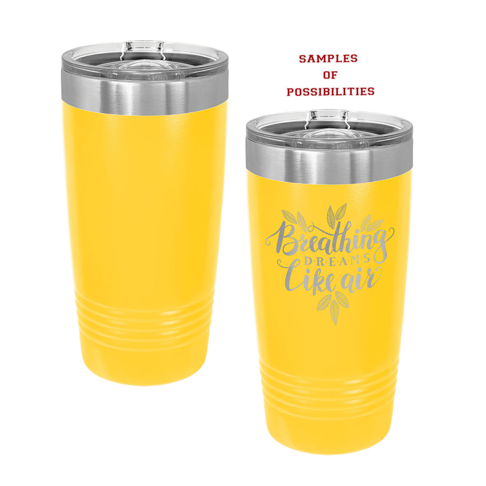 Laser Engraved Polar Camel Tumbler 20oz.