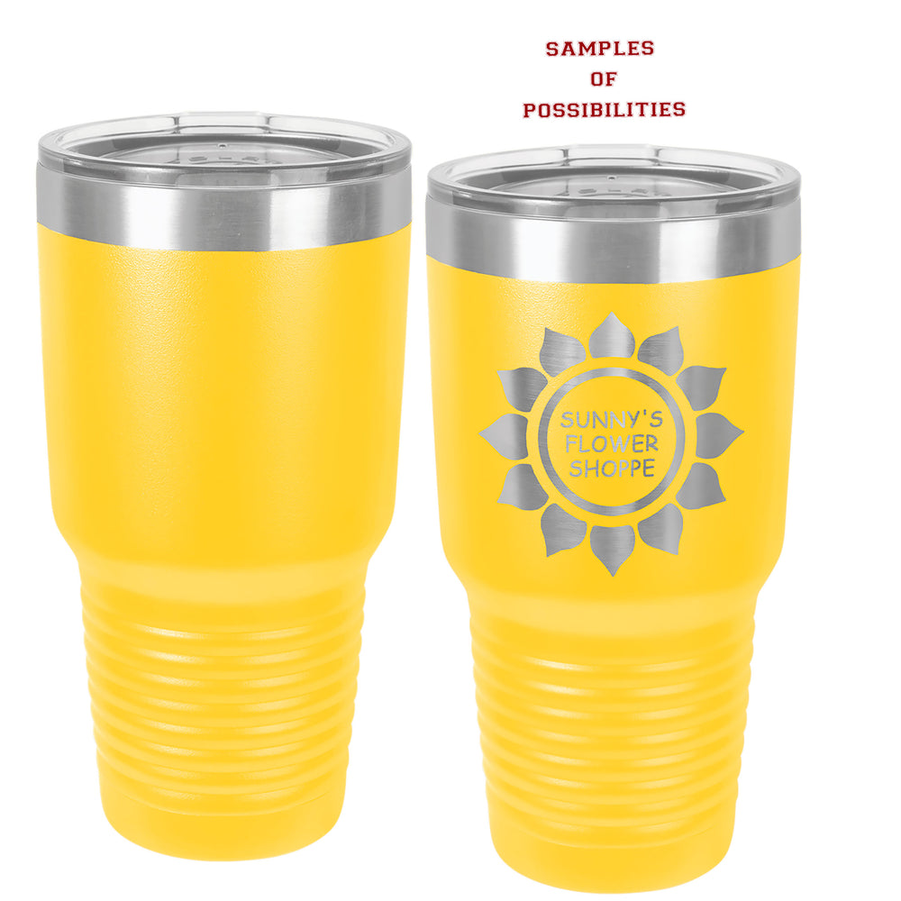 Laser Engraved Polar Camel Tumbler 30oz.
