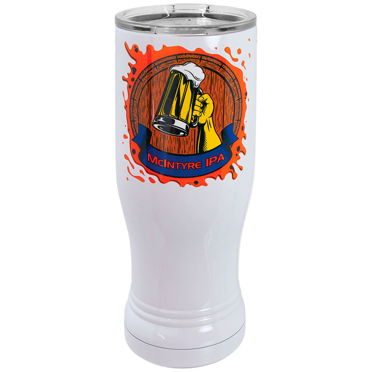 Pilsner Tumbler with Lid 14oz