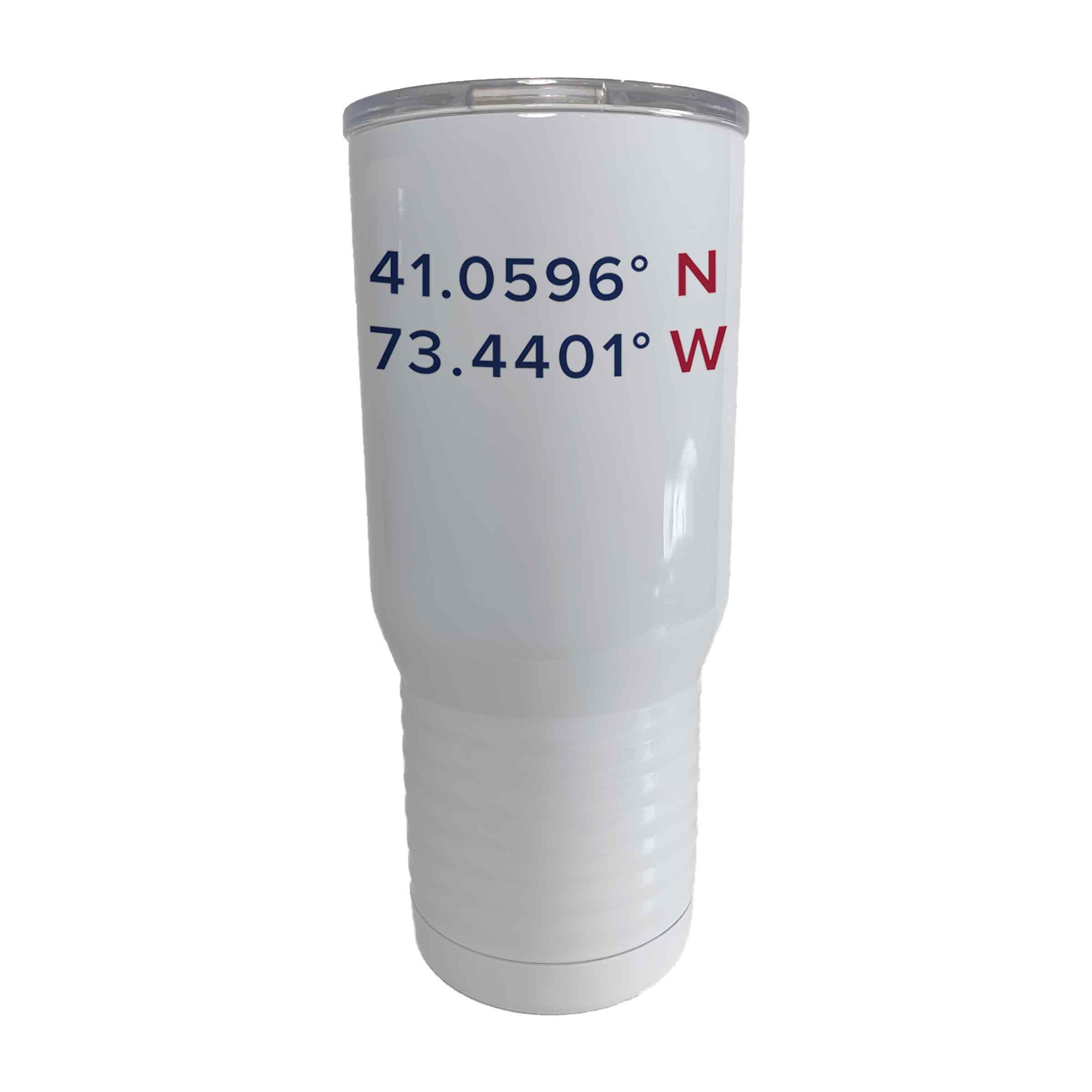 Polar Camel Tall Tumbler 20oz - Coordinates