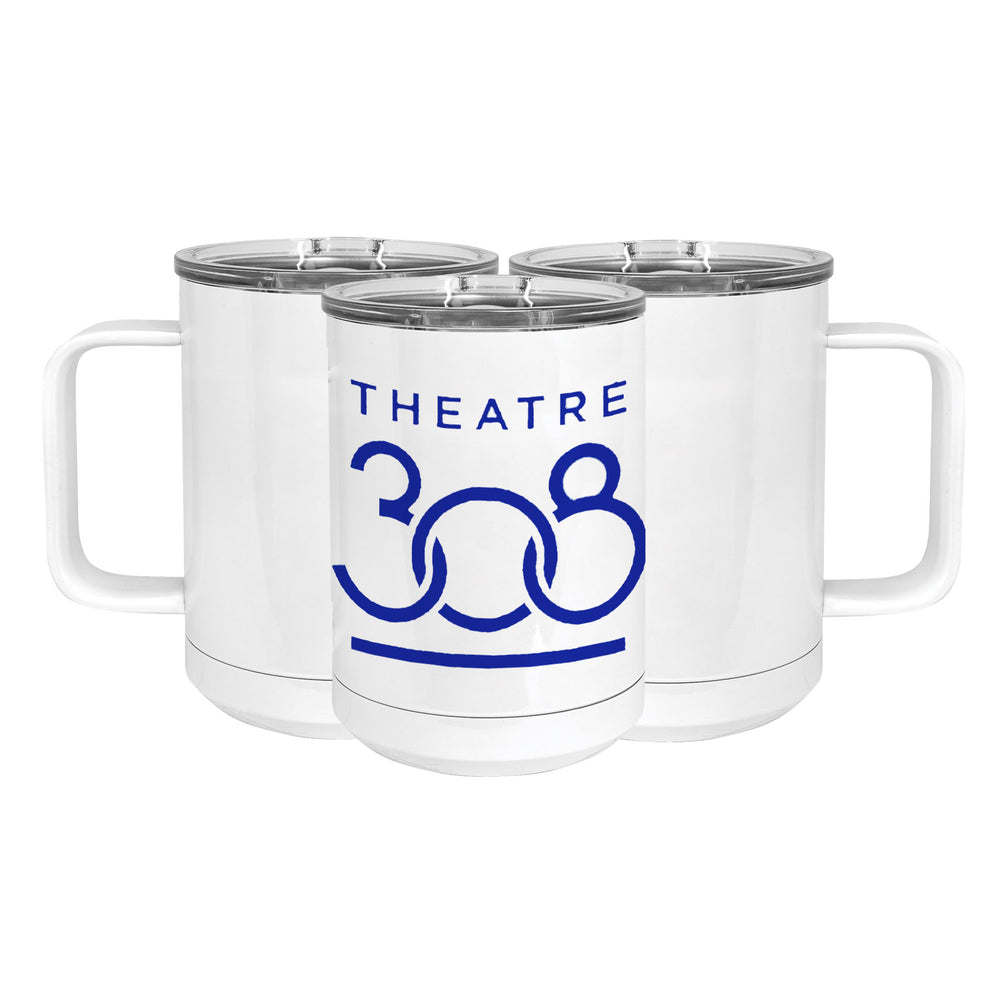 Blue Wave Theatre 308 Stainless Steel Coffee Mug with Lid
