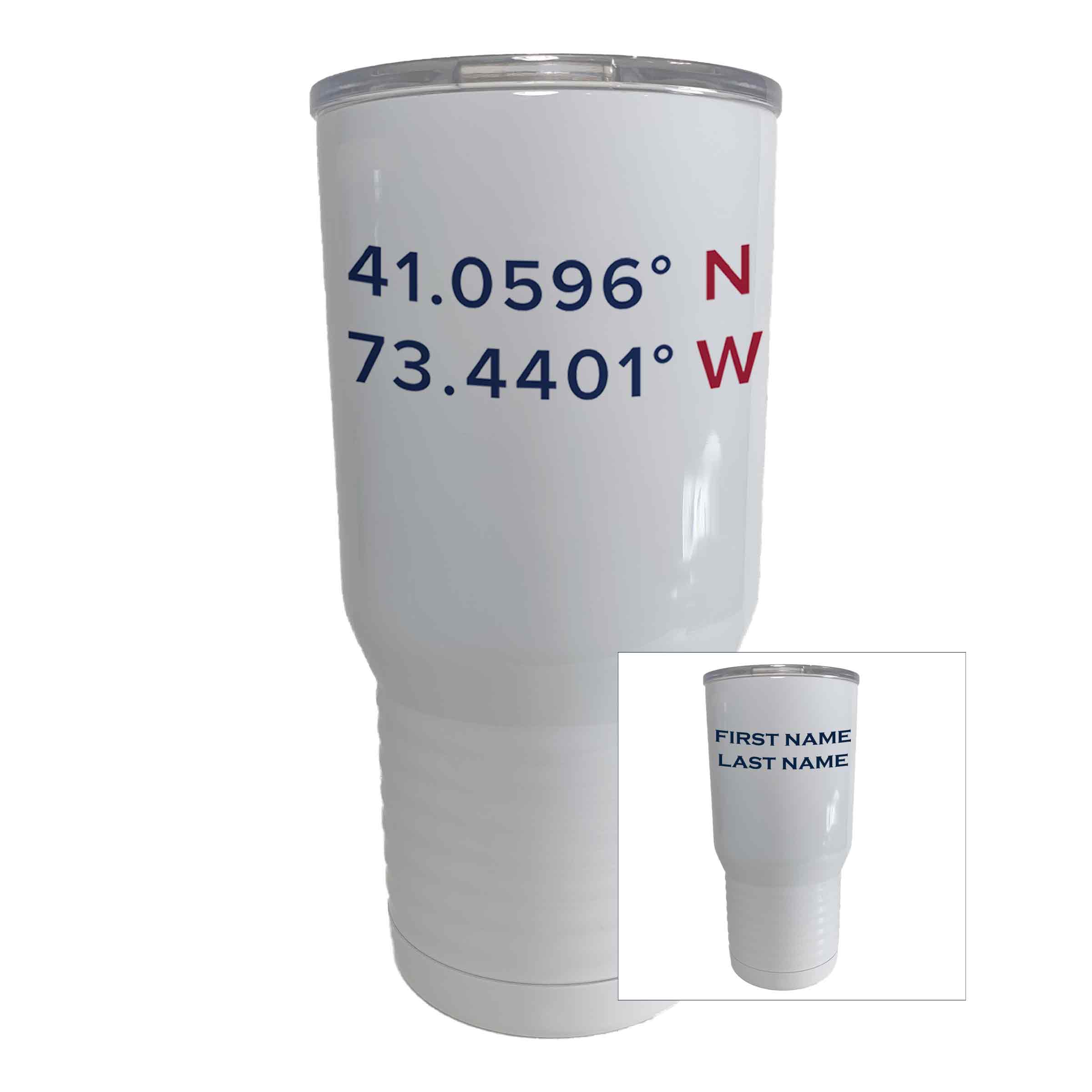 XL Polar Camel Tall Tumbler 30oz - Coordinates