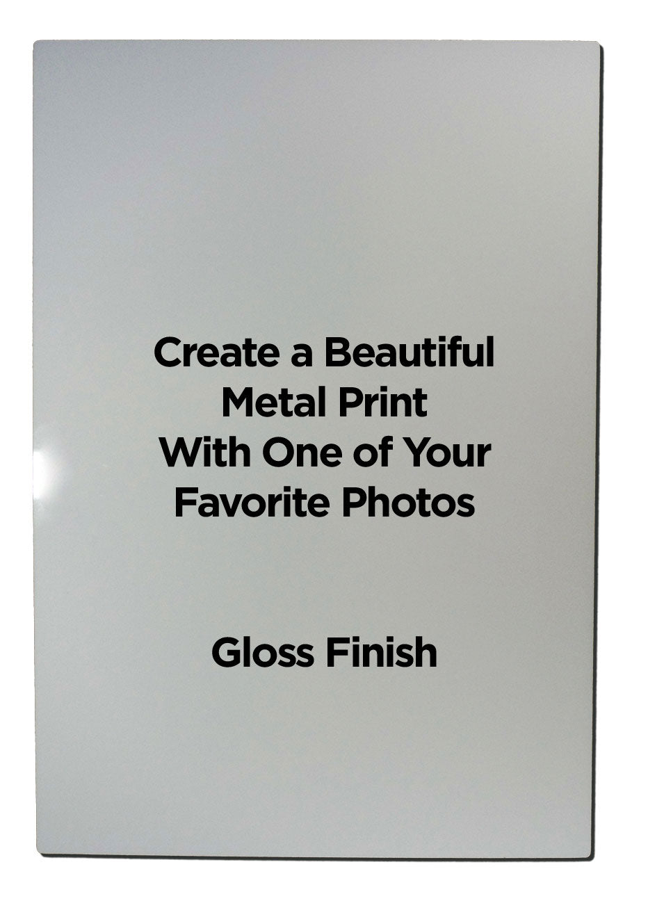 Rectangular Metal Photo Panels Gloss Finish