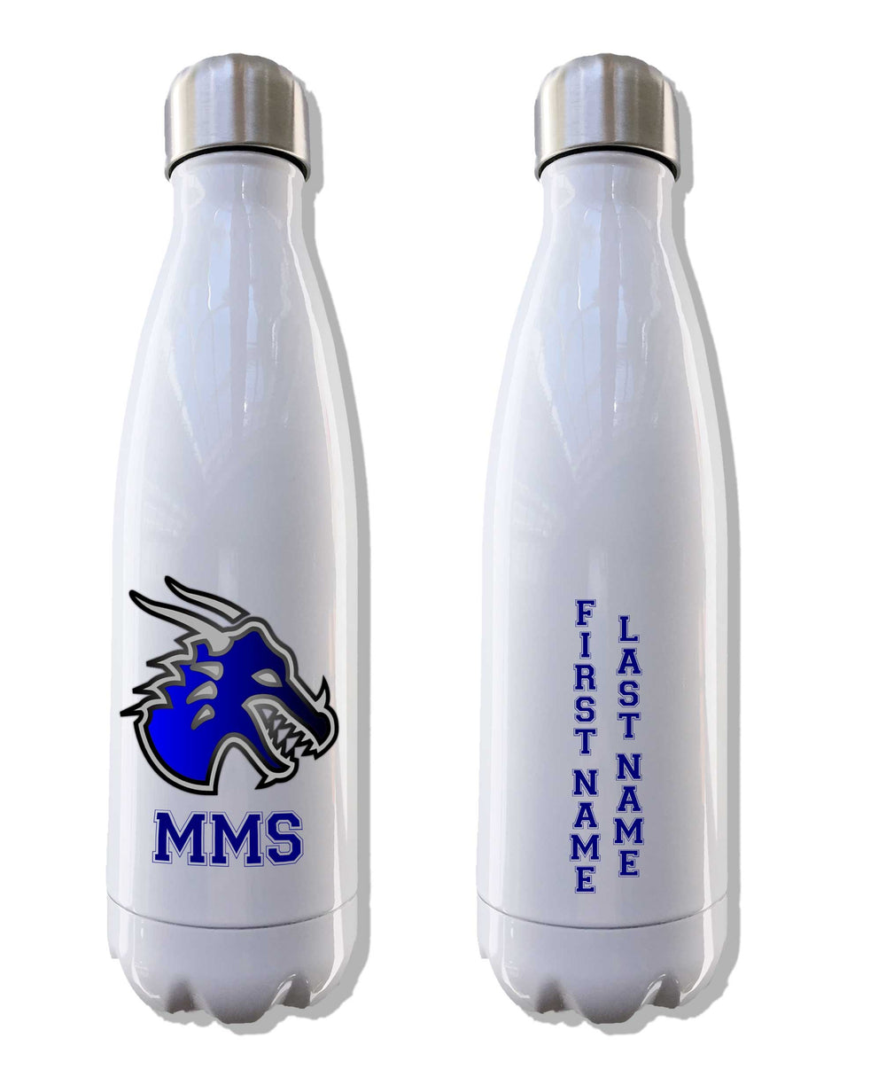Logo and Personalized Water Bottle - MIDDLESEX MIDDLE SCHOOL