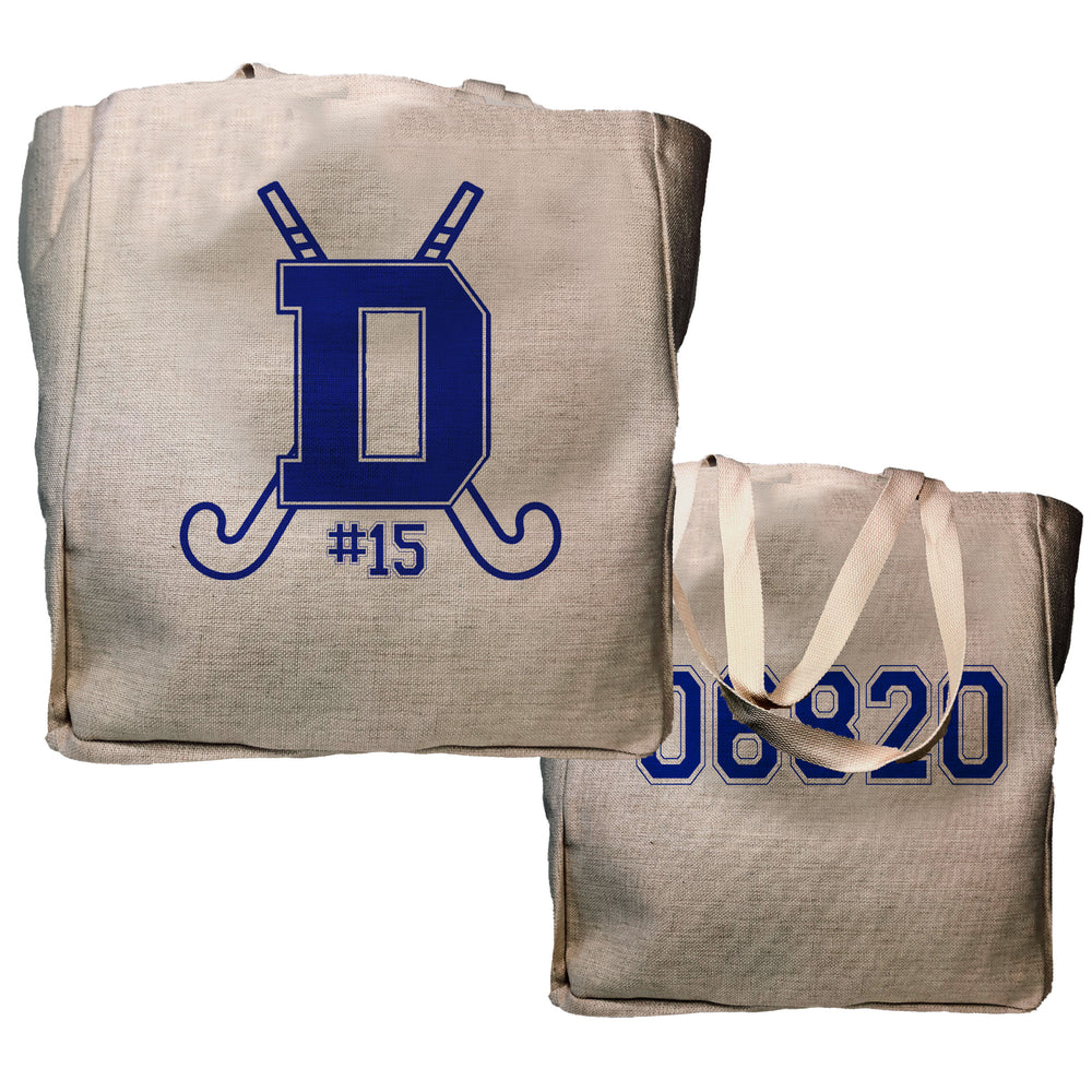 Blue Wave Field Hockey Tote 06820