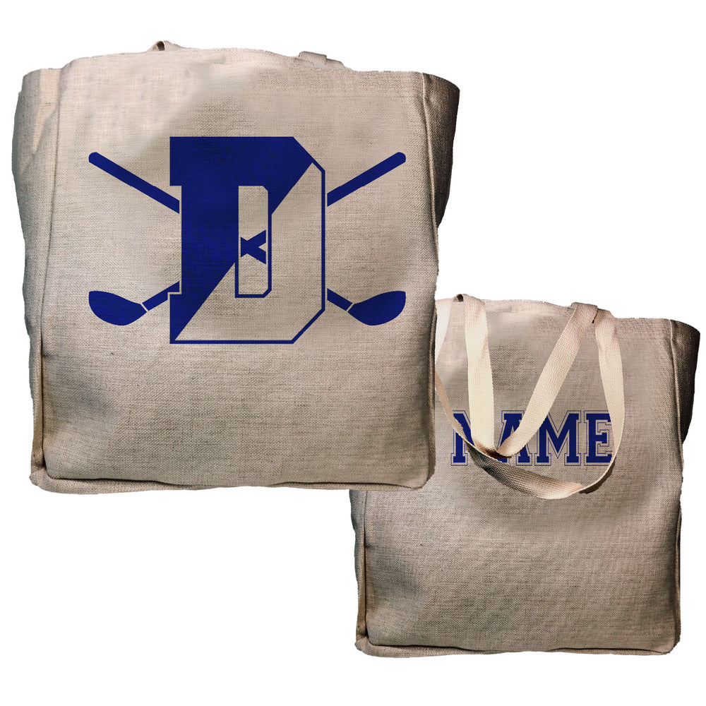 Blue Wave Golf Tote - Name