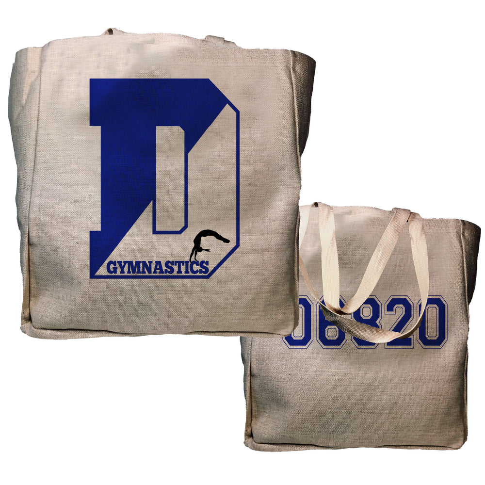 Blue Wave Gymnastics Tote - Zip Code