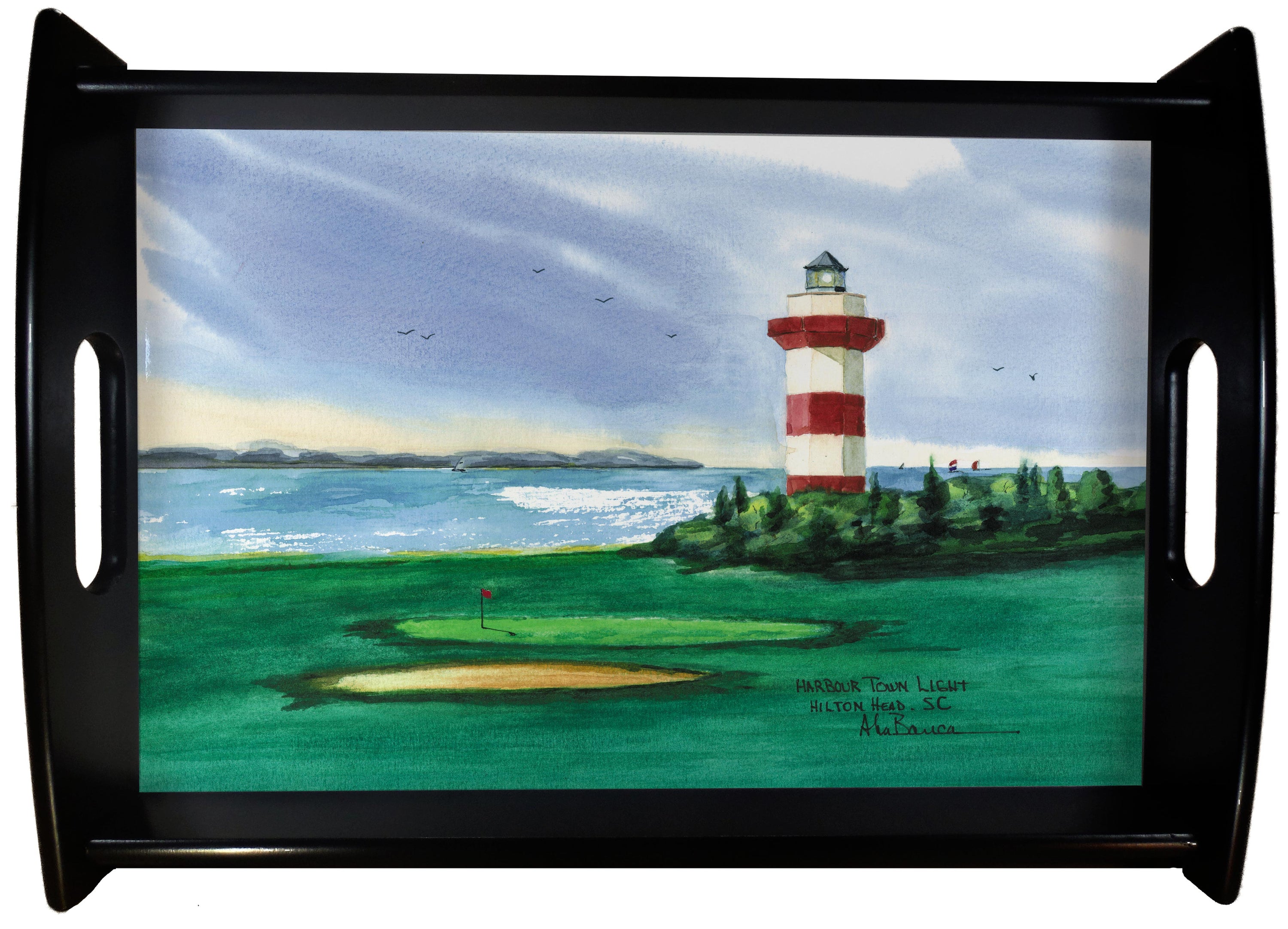 LightHouse Serving Trays Espresso Black