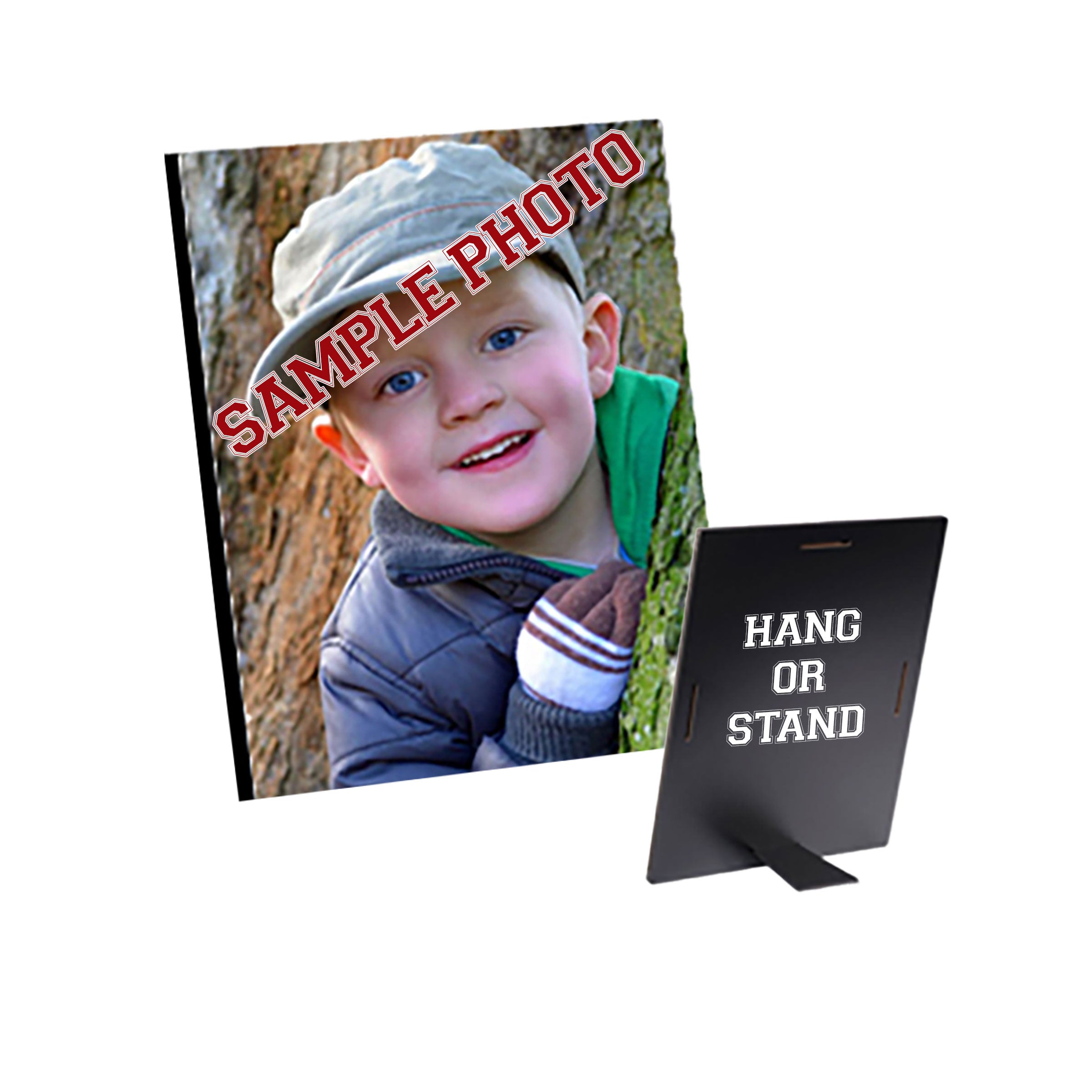 Hardboard Photo Panel with Kickstand