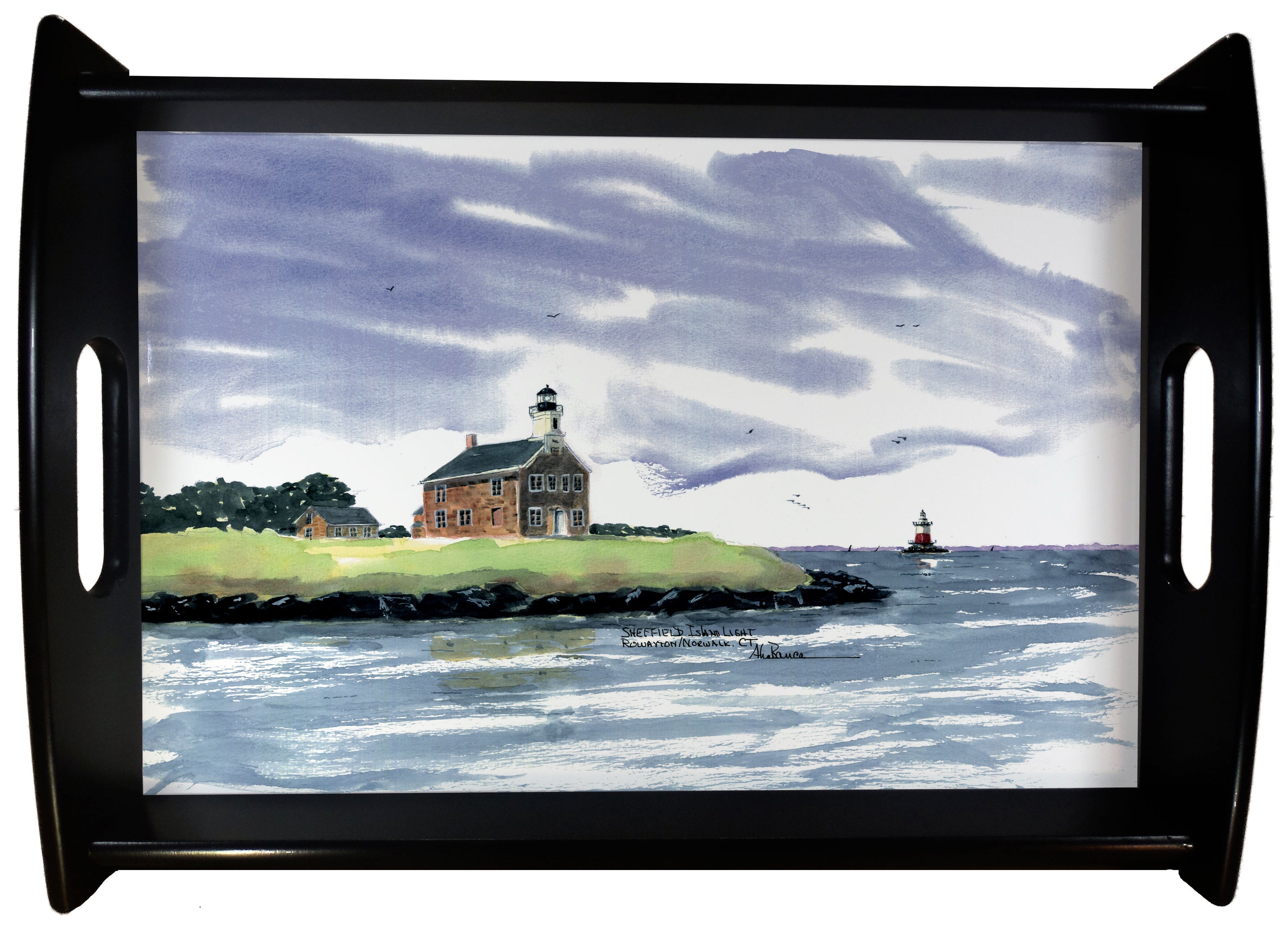 LightHouse Serving Trays Espresso Black