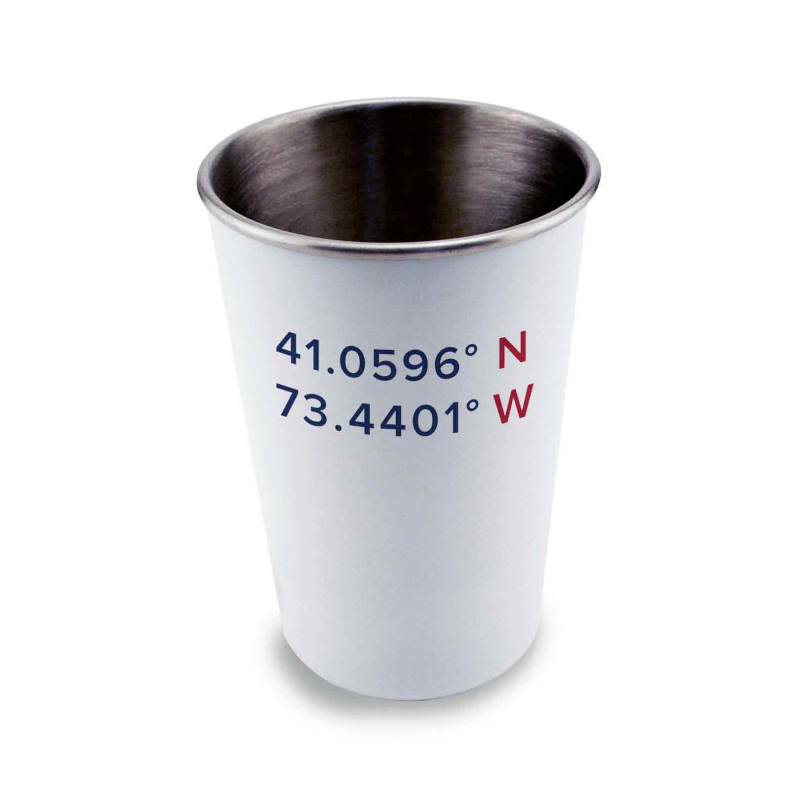 Stainless Steel Pint Glass 17oz - Roton Coordinates