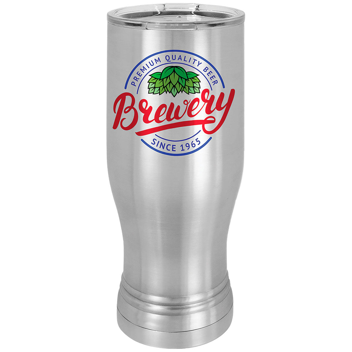 Pilsner Tumbler with Lid 14oz