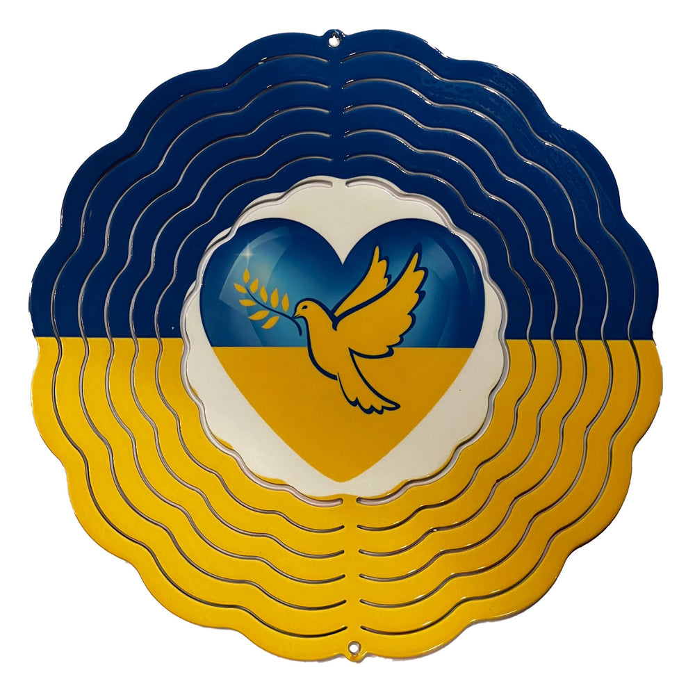 Slava Ukraini Wind Spinner 10 inch