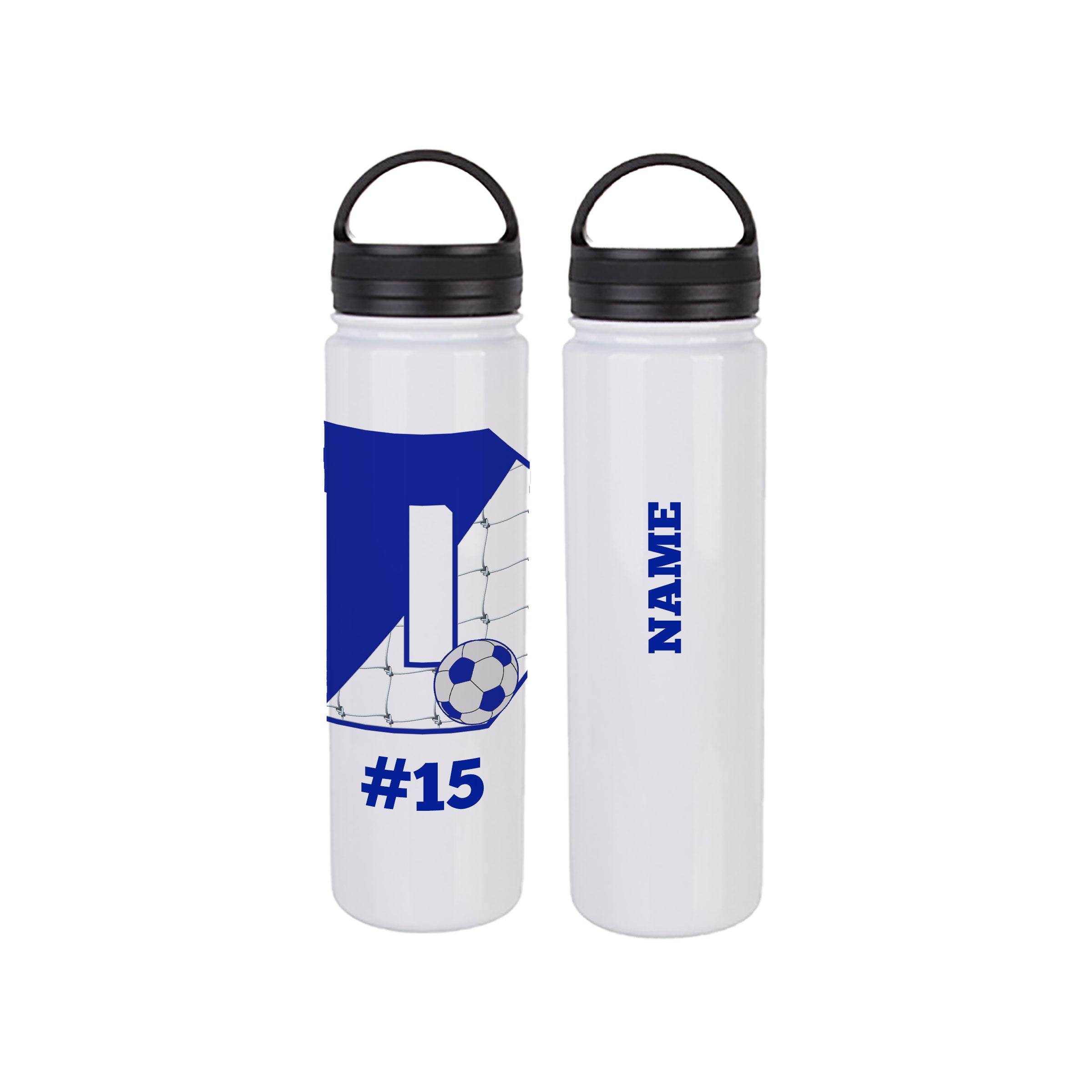 Wide Mouth Water Bottle 23oz - Soccer