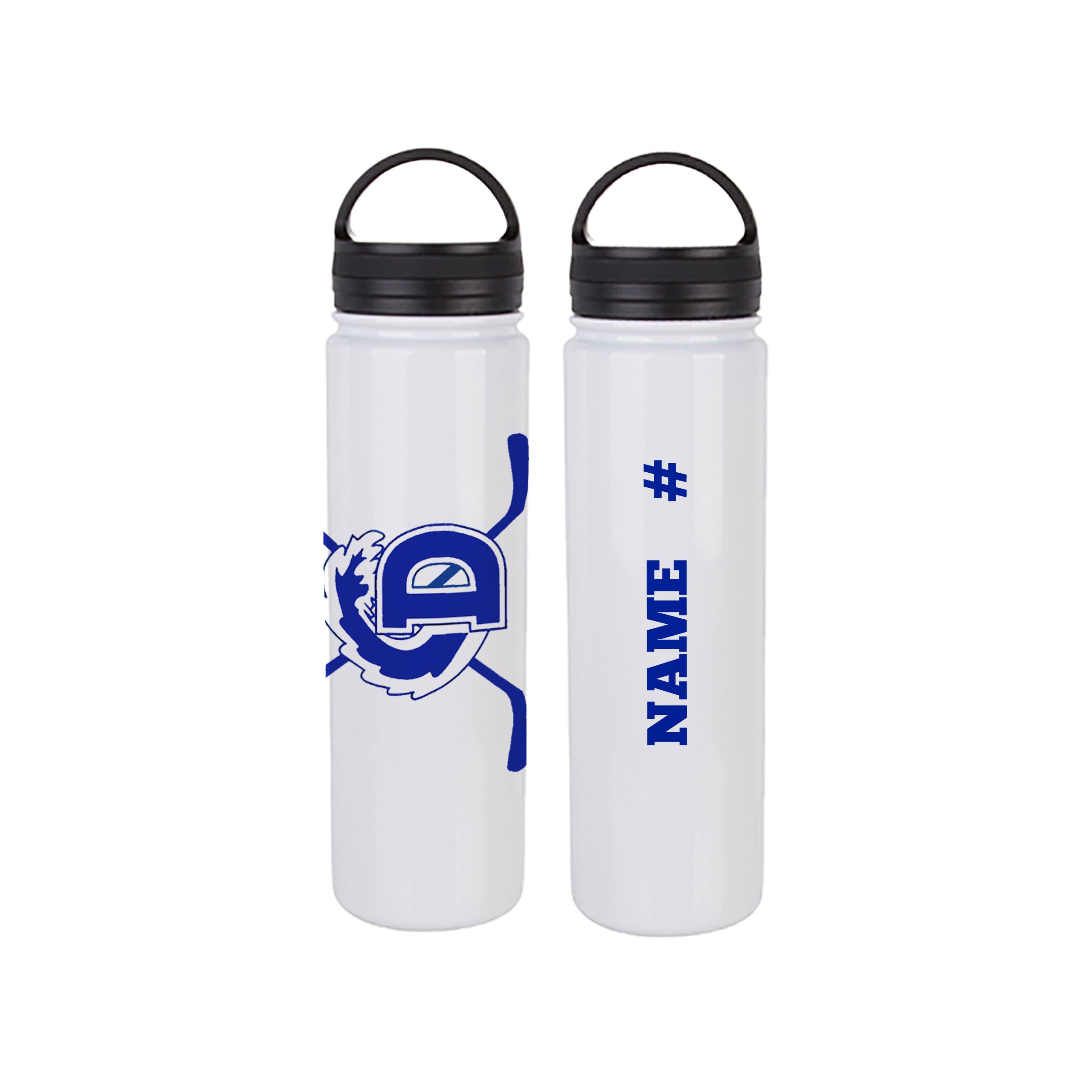 Wide Mouth Water Bottle 23oz - Hockey