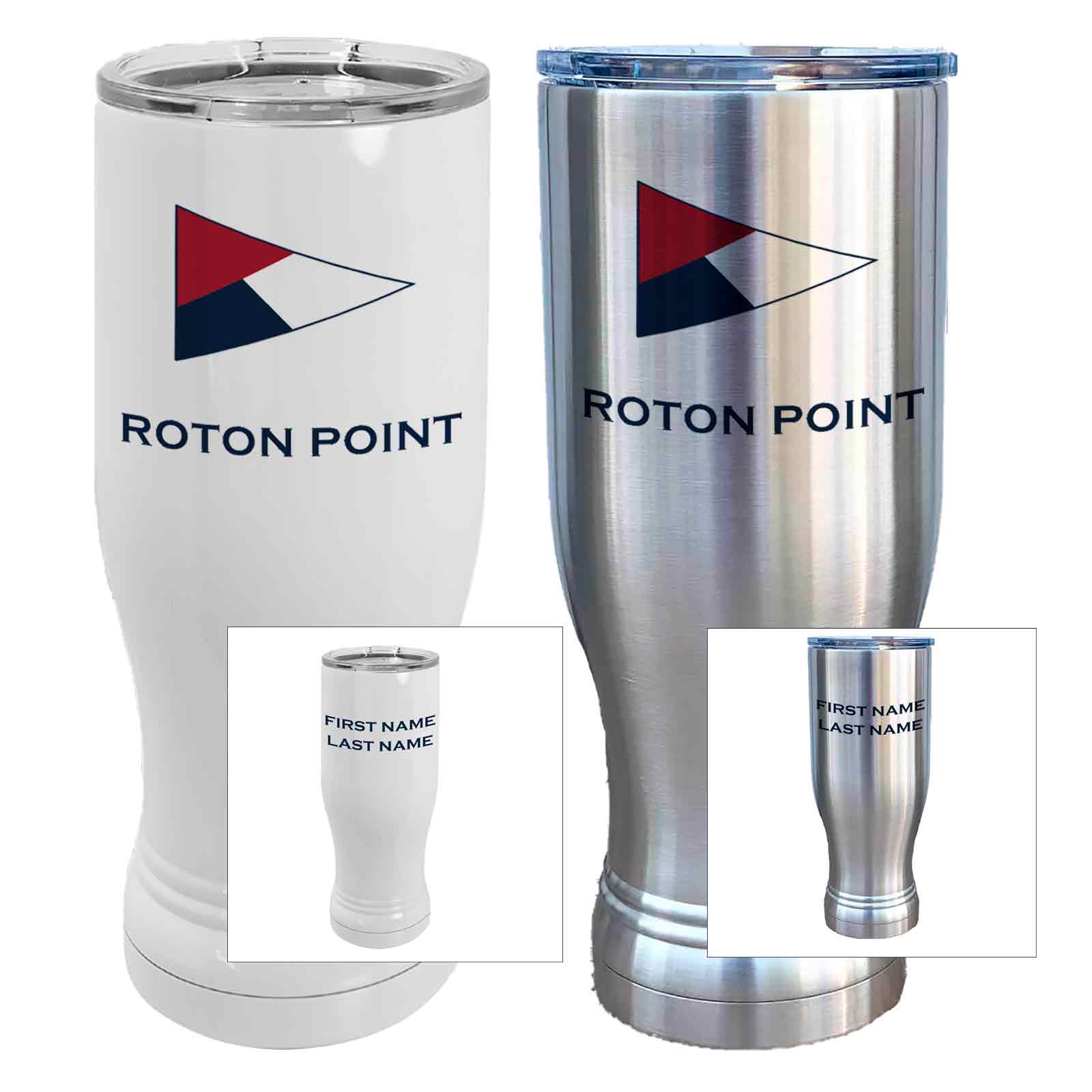 Pilsner Style Tumbler 14oz Roton Burgee