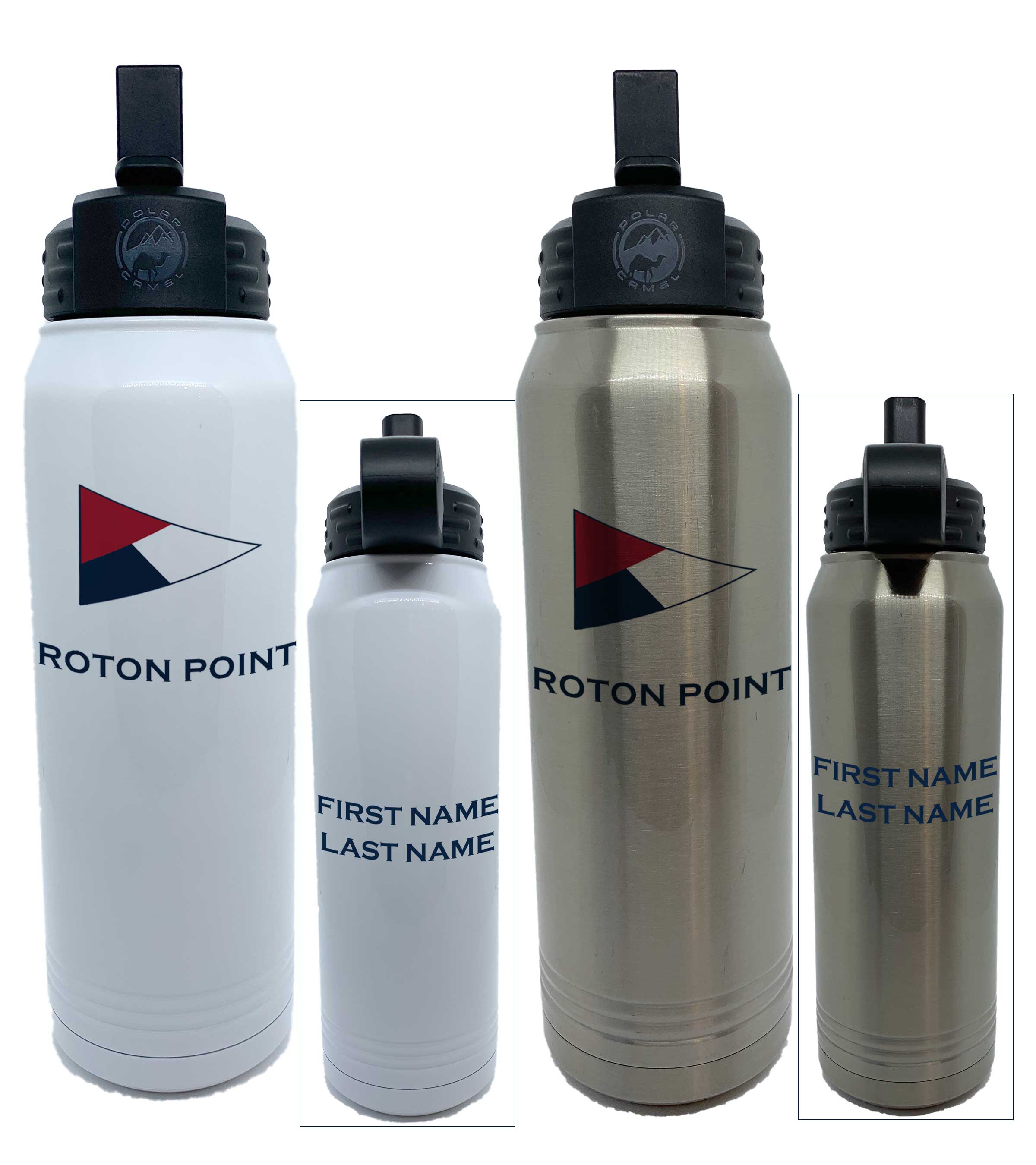 Polar Camel Large Water Bottle with Straw - Burgee