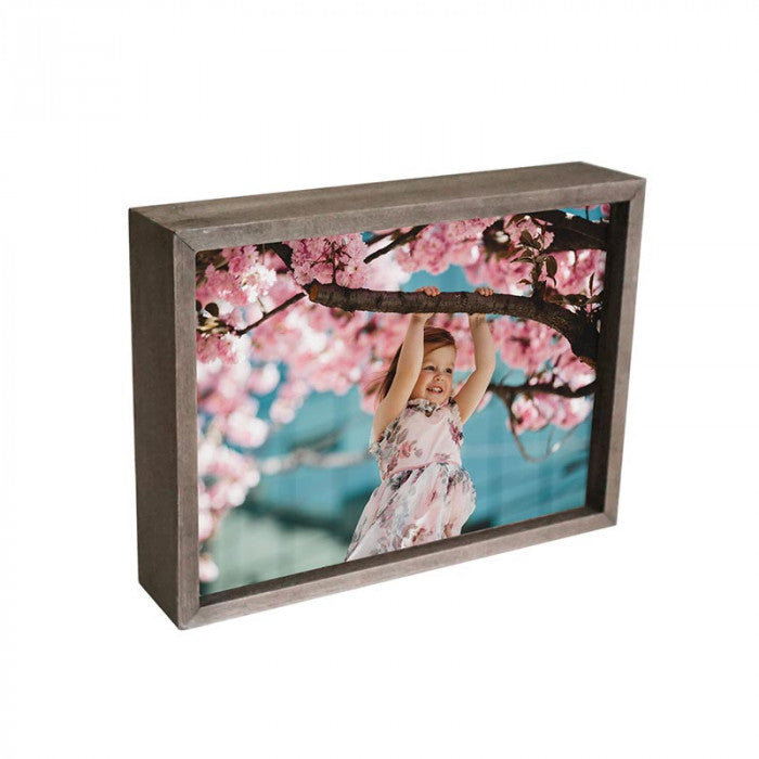 The Wood Photo Block Frame