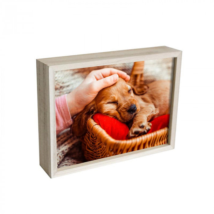 The Wood Photo Block Frame