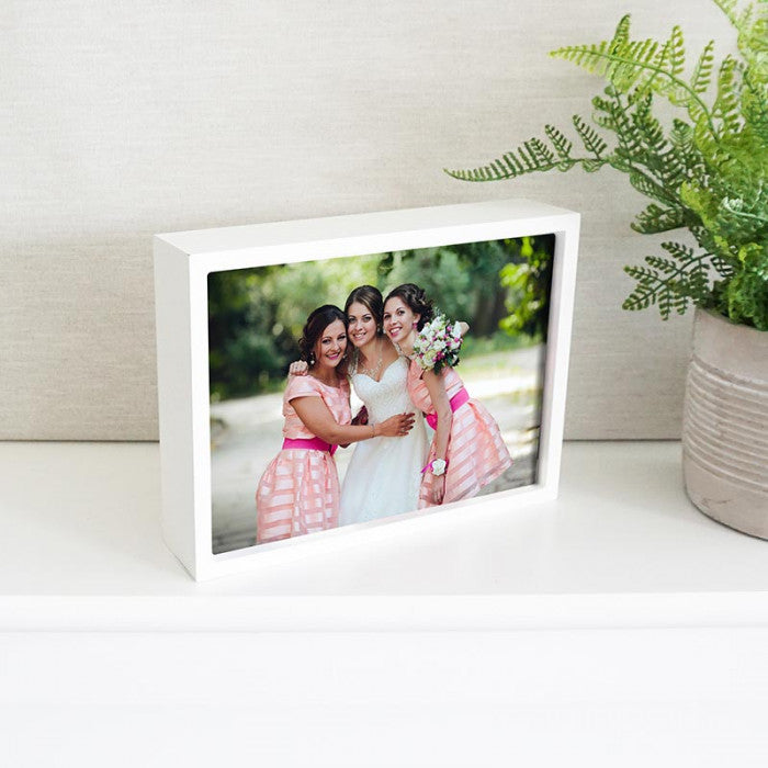 The Wood Photo Block Frame