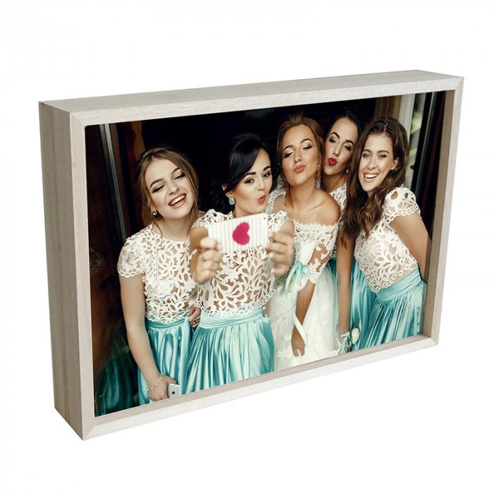 The Wood Photo Block Frame